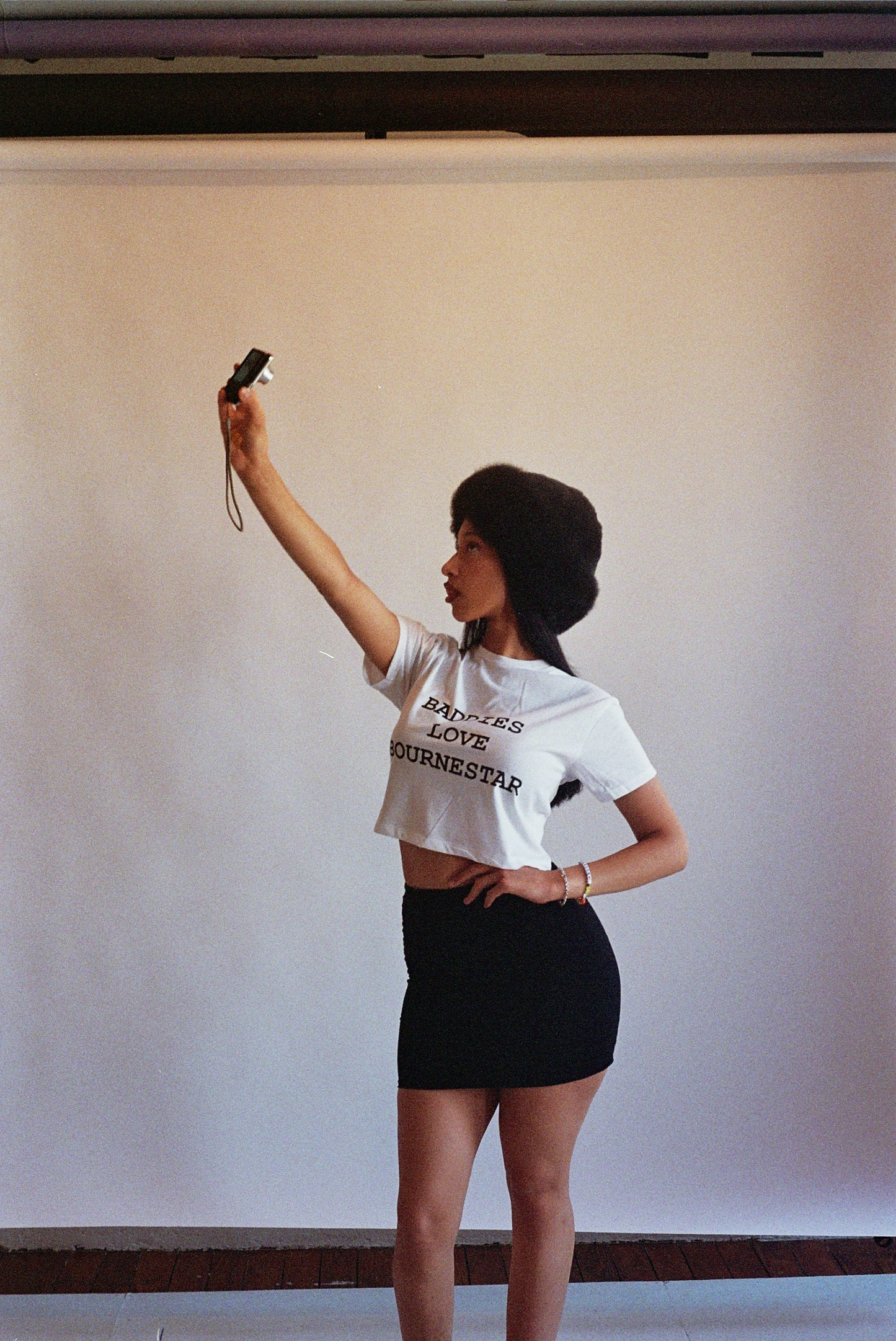 "BADDIES LOVE BOURNESTAR" baby tee