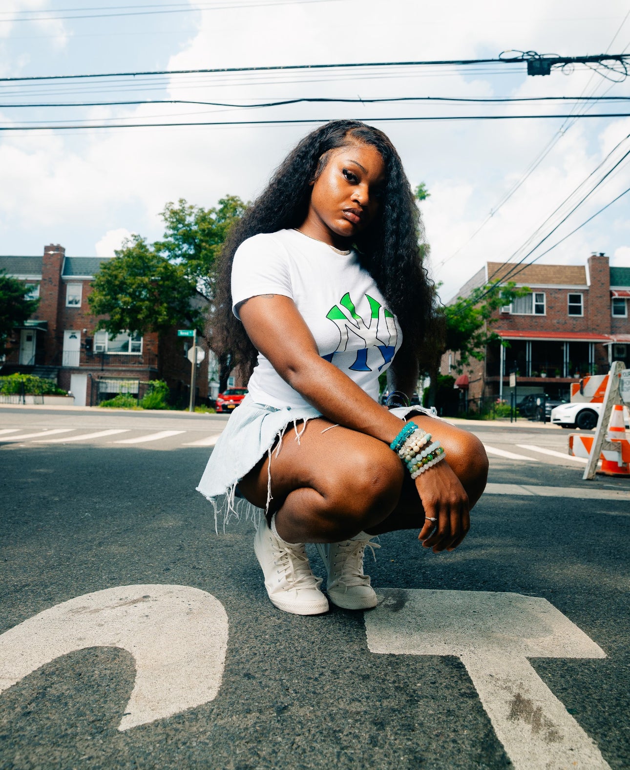 African Flags x NY Baby Tee