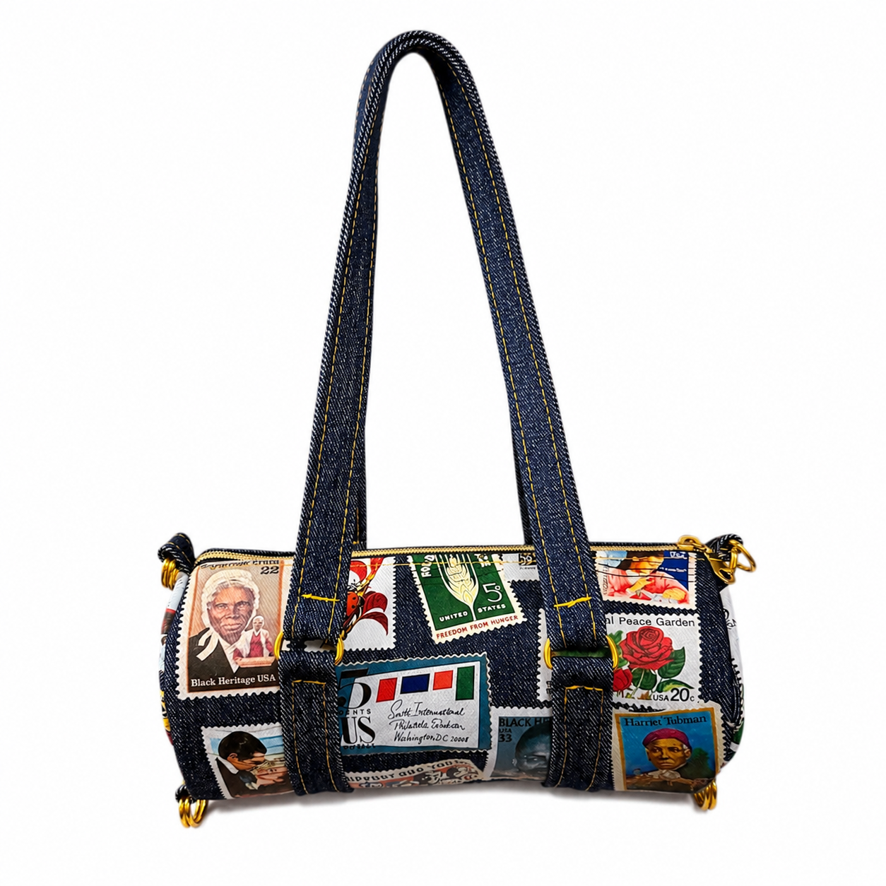 Soulaan Postage Mini Duffle (Juneteenth Special!)