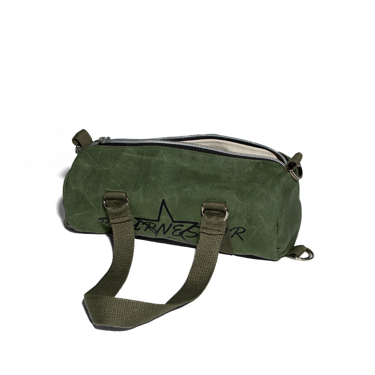 Mini Bournestar Duffle in Olive – Handmade NYC Mini Bag | By