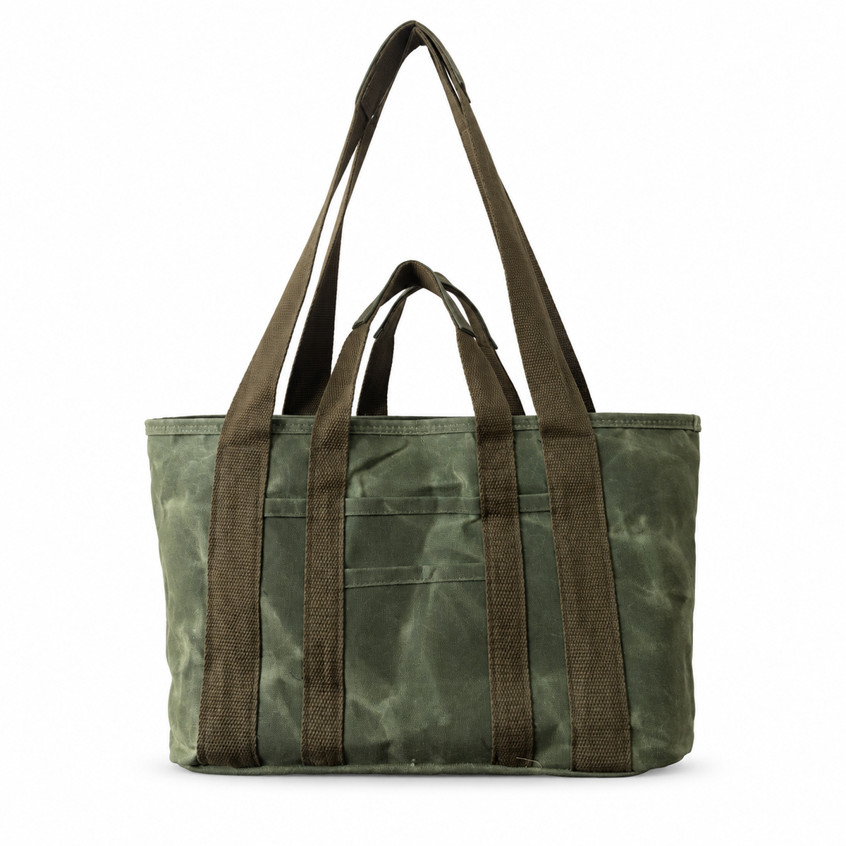 Waxed Canvas Tote [Olive]