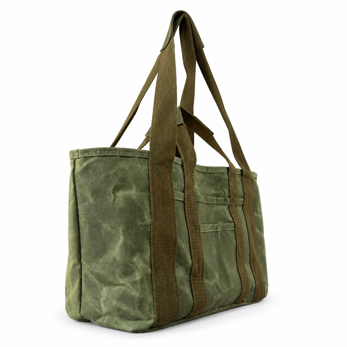 Waxed Canvas Tote [Olive]