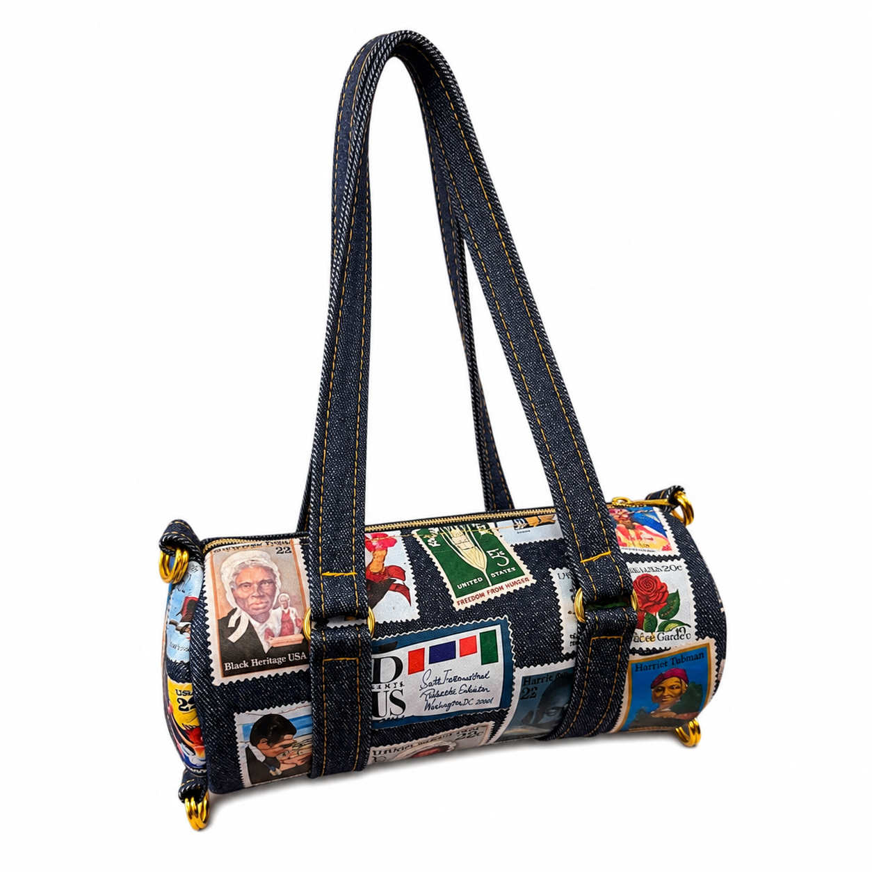 Soulaan Postage Mini Duffle (Juneteenth Special!)