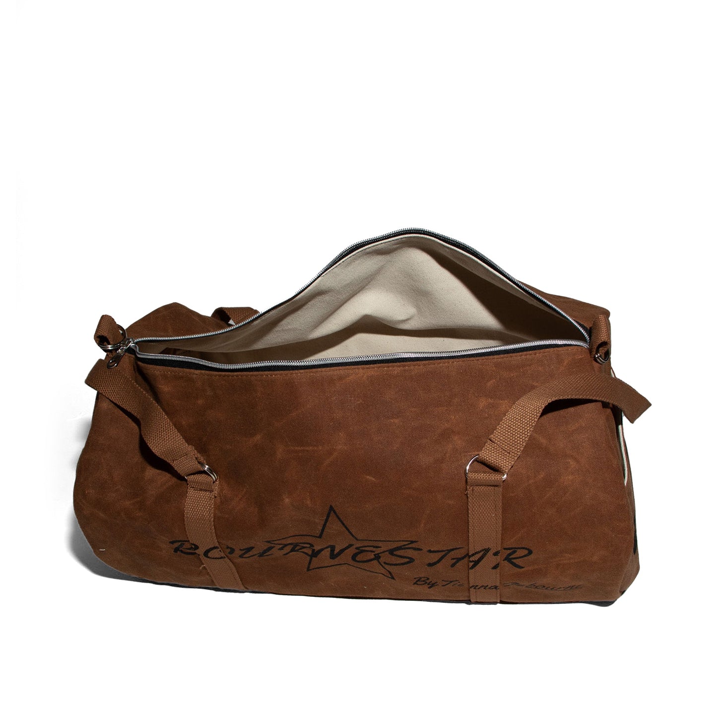 Waxed Duffle [Brown]