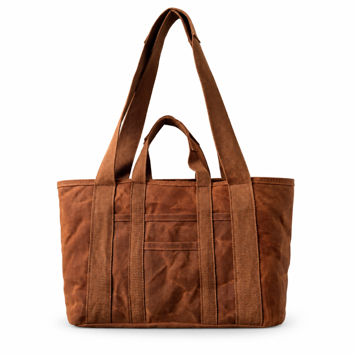 Waxed Canvas Tote [Brown]