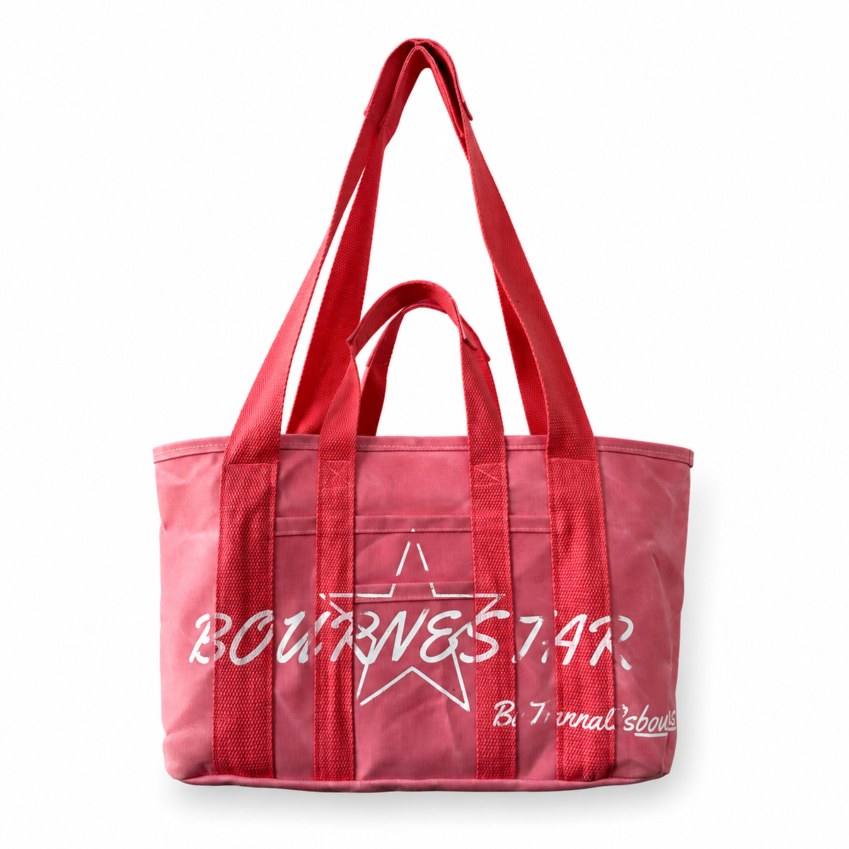 Waxed Canvas Tote [Pink]
