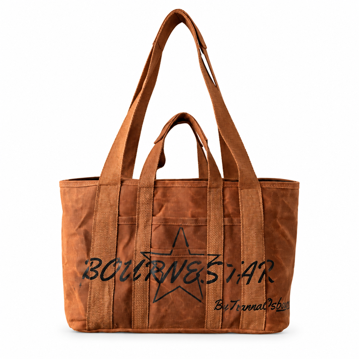 Waxed Canvas Tote [Brown]