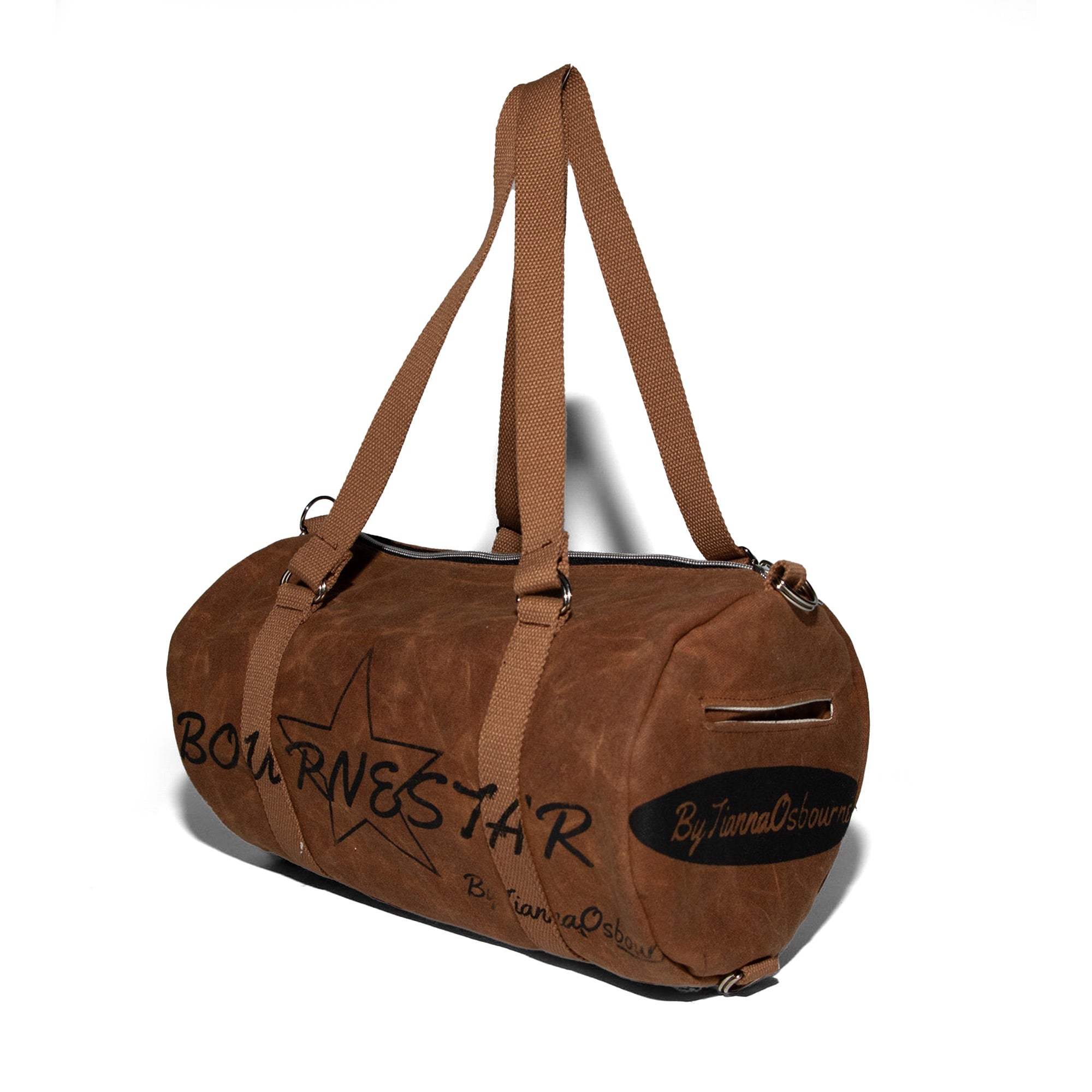 Waxed Duffle [Brown] – By Tianna Osbourne