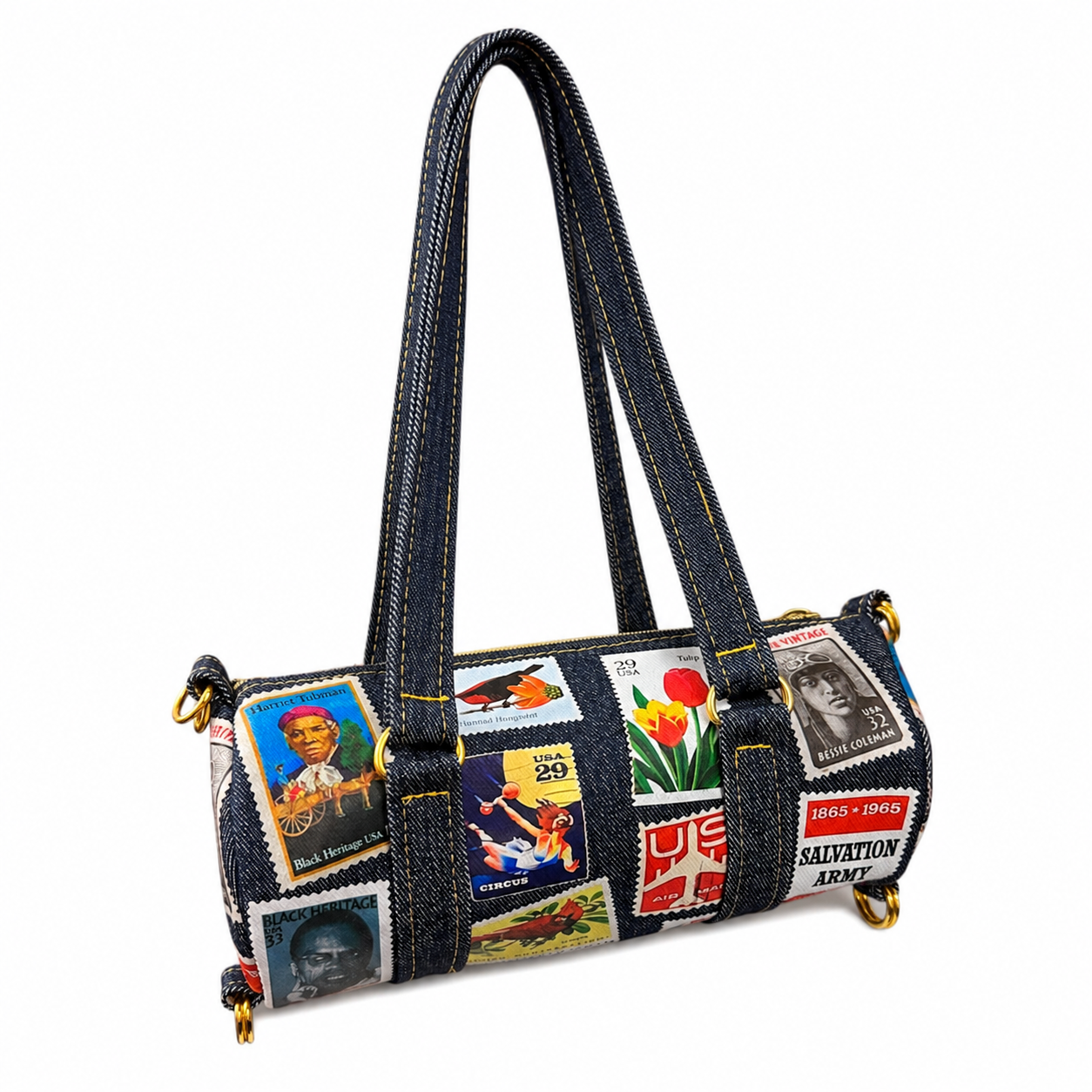 Soulaan Postage Mini Duffle (Juneteenth Special!)