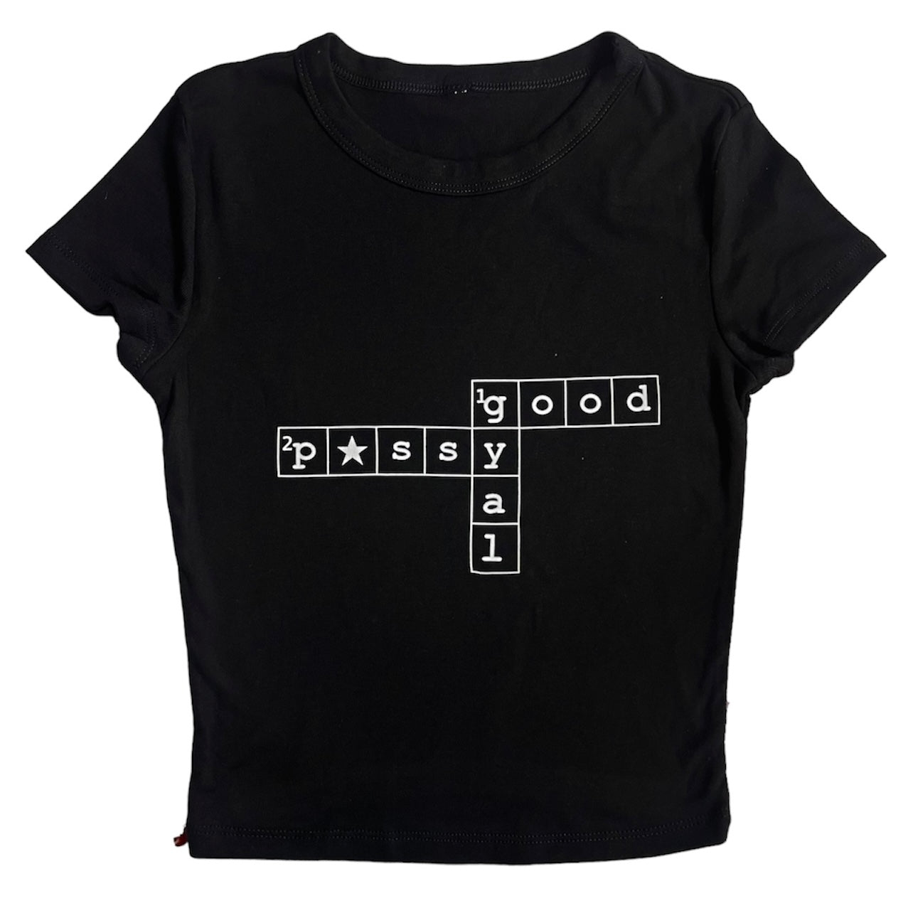 Censored Crossword Baby Tee All Colors By Tianna Osbourne Censored Crossword Baby Tee All Colors By Tianna Osbourne