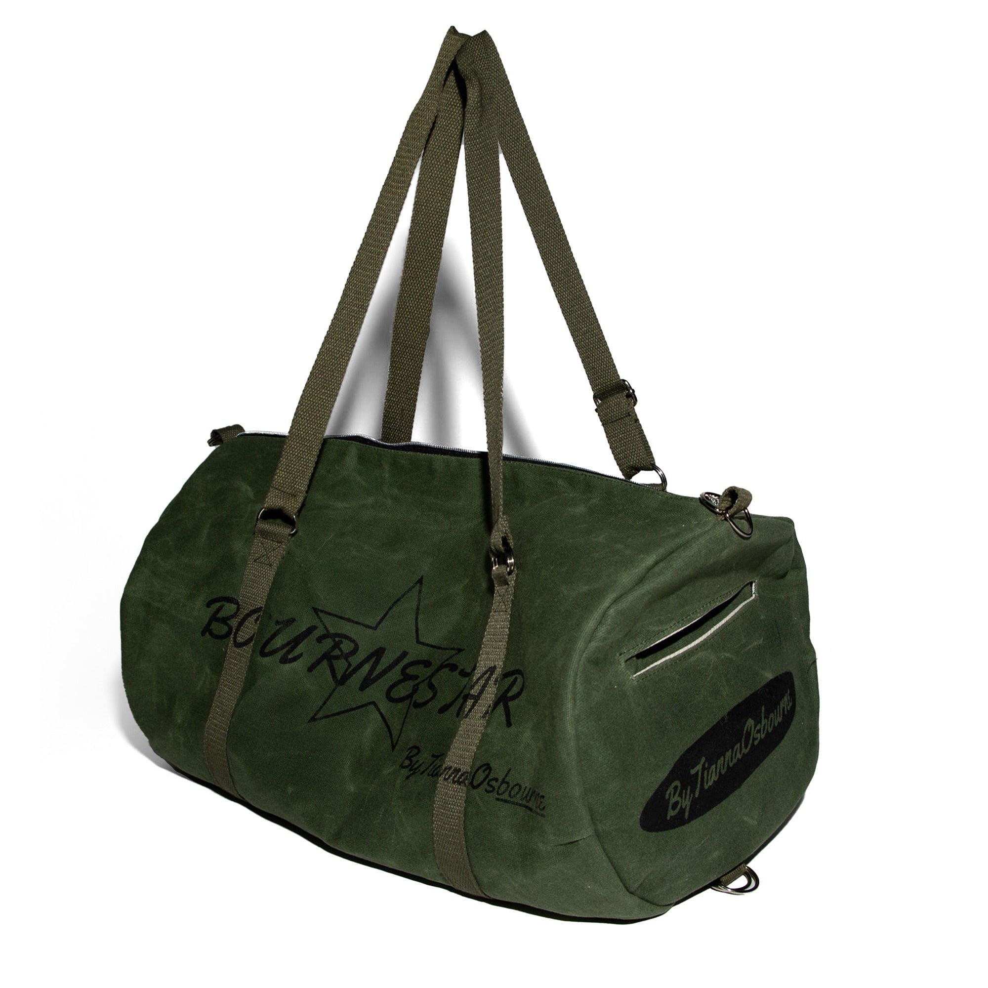 Waxed Duffle [Olive] – By Tianna Osbourne
