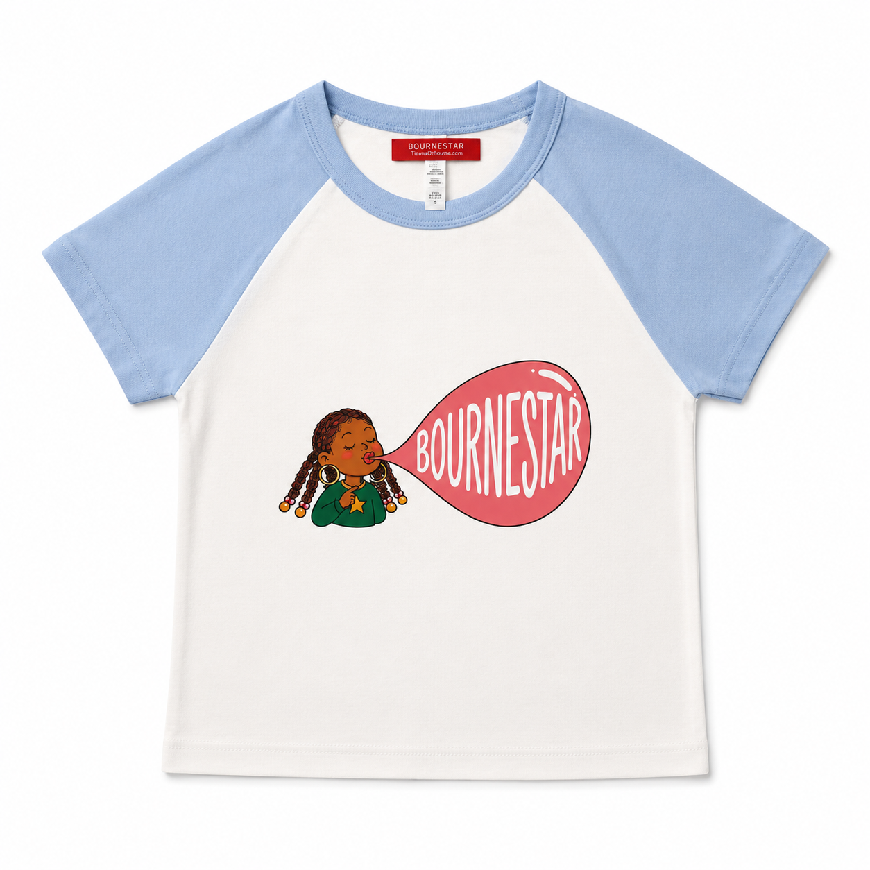 Bubblegum Baby Tee [Blue]