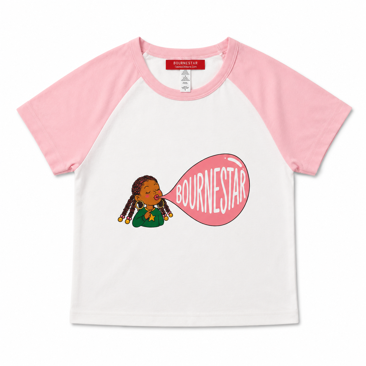 Bubblegum Baby Tee [Pink]