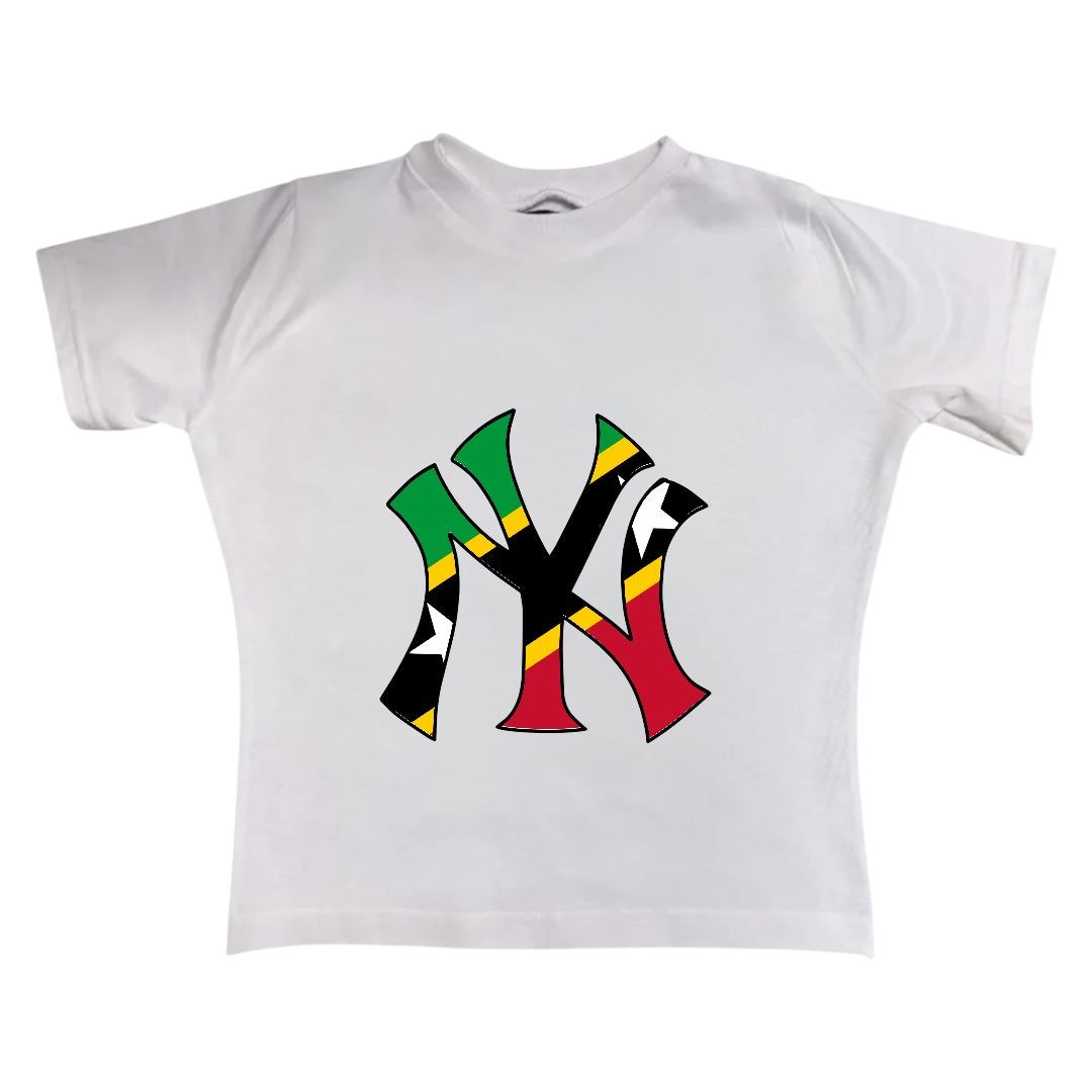 Caribbean Flags x NY Baby Tee