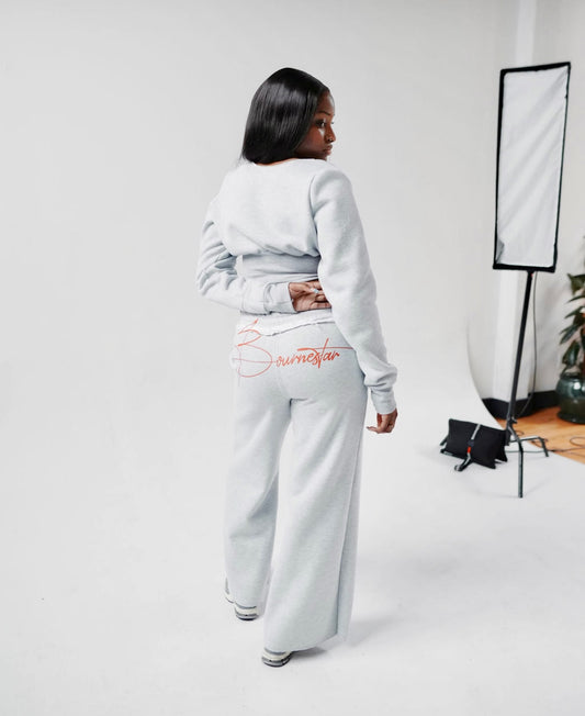 Slight Flare Sweatpants [Gray]