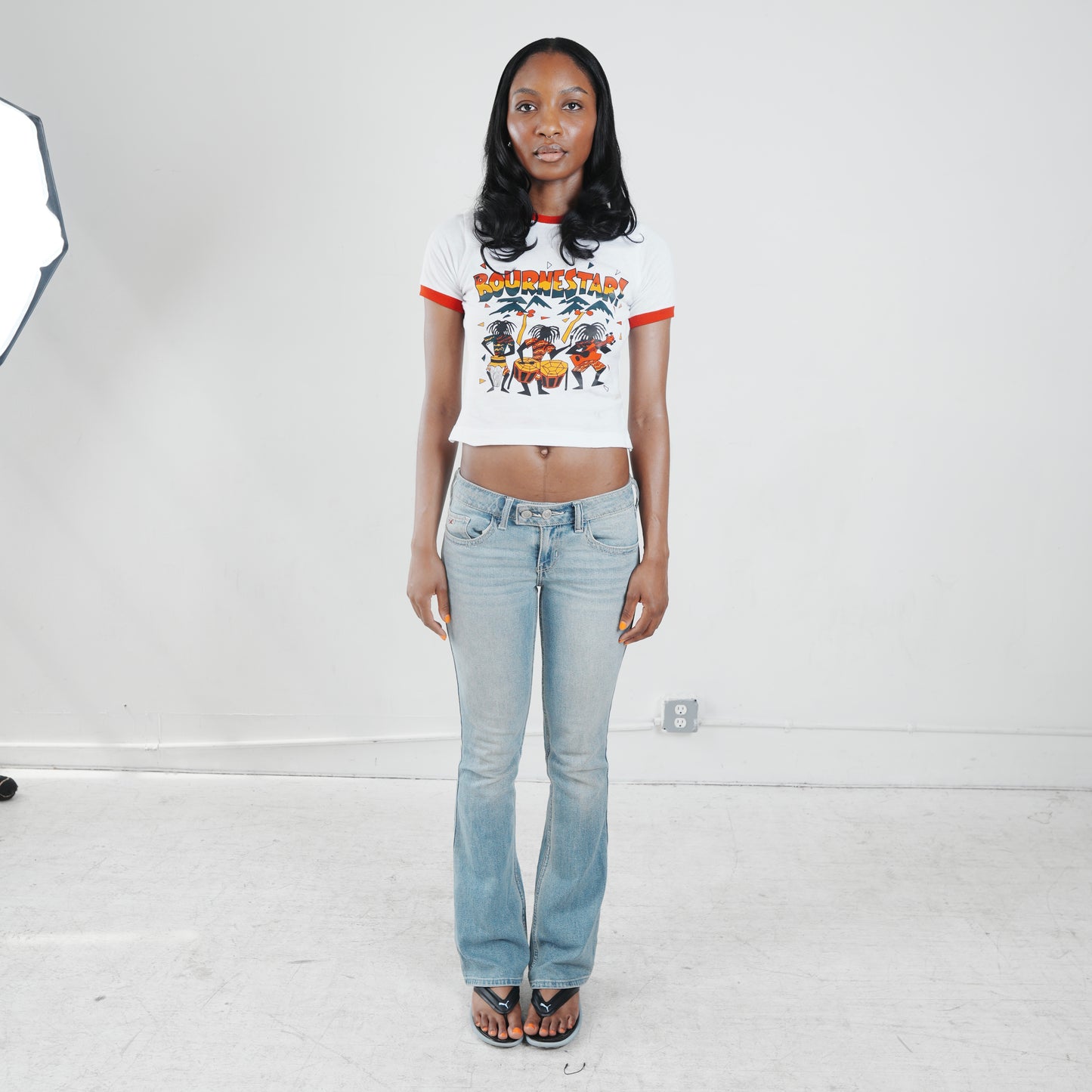 Rasta Ringer Baby Tee