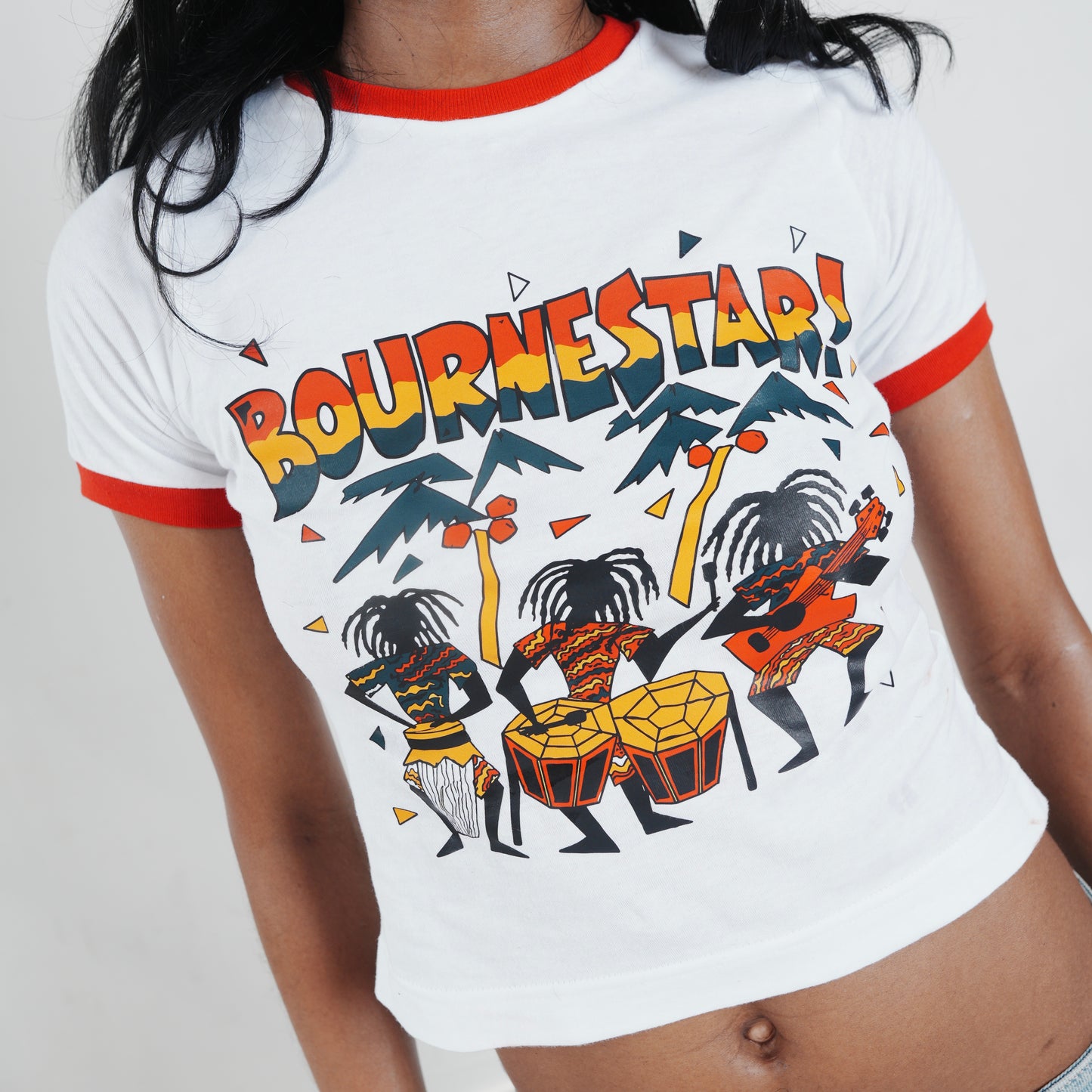 Rasta Ringer Baby Tee