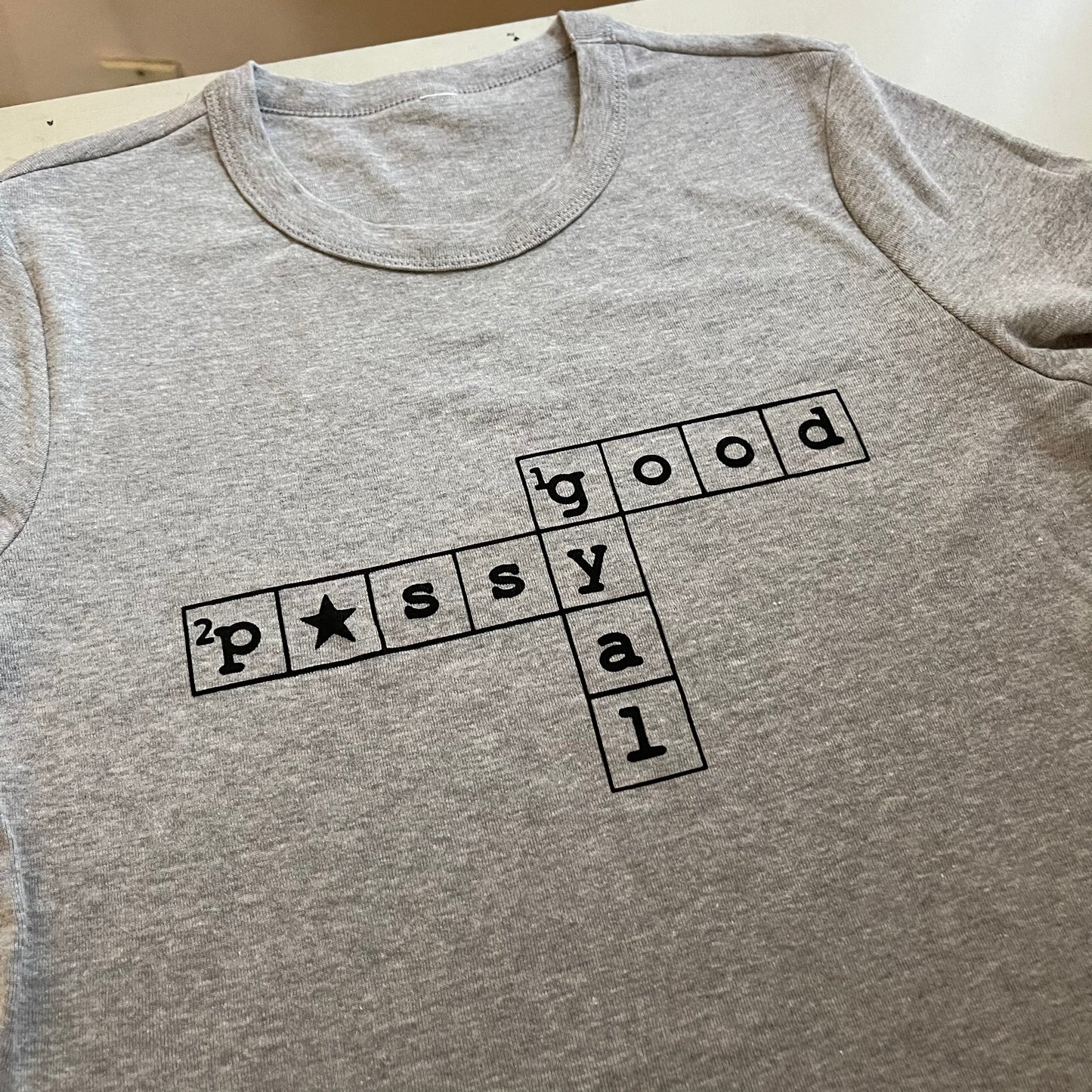 Censored Crossword Baby Tee [All Colors]