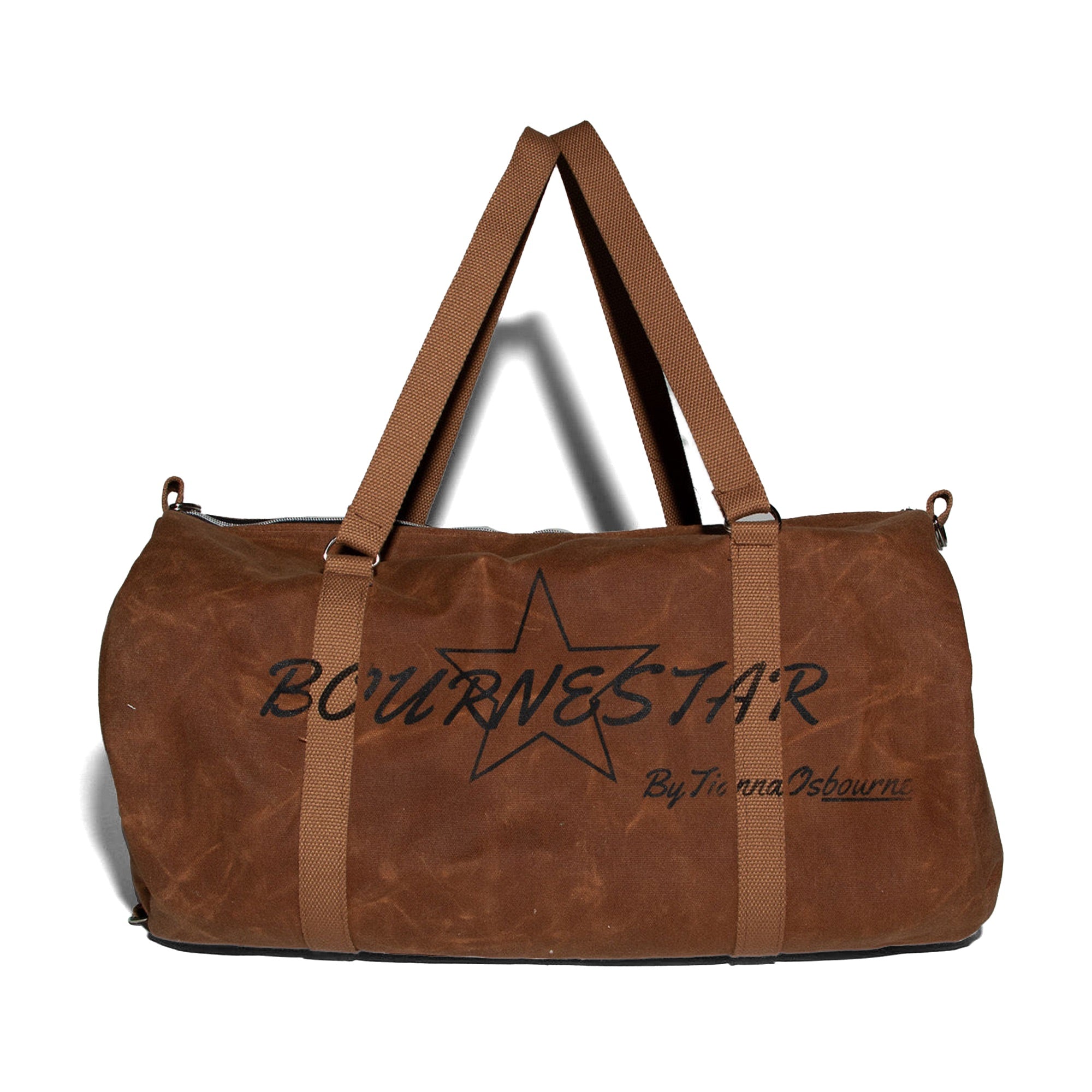 ライブラリーオブルイナインタバック、 Waxed Duffle [Brown] – By Tianna Osbourne