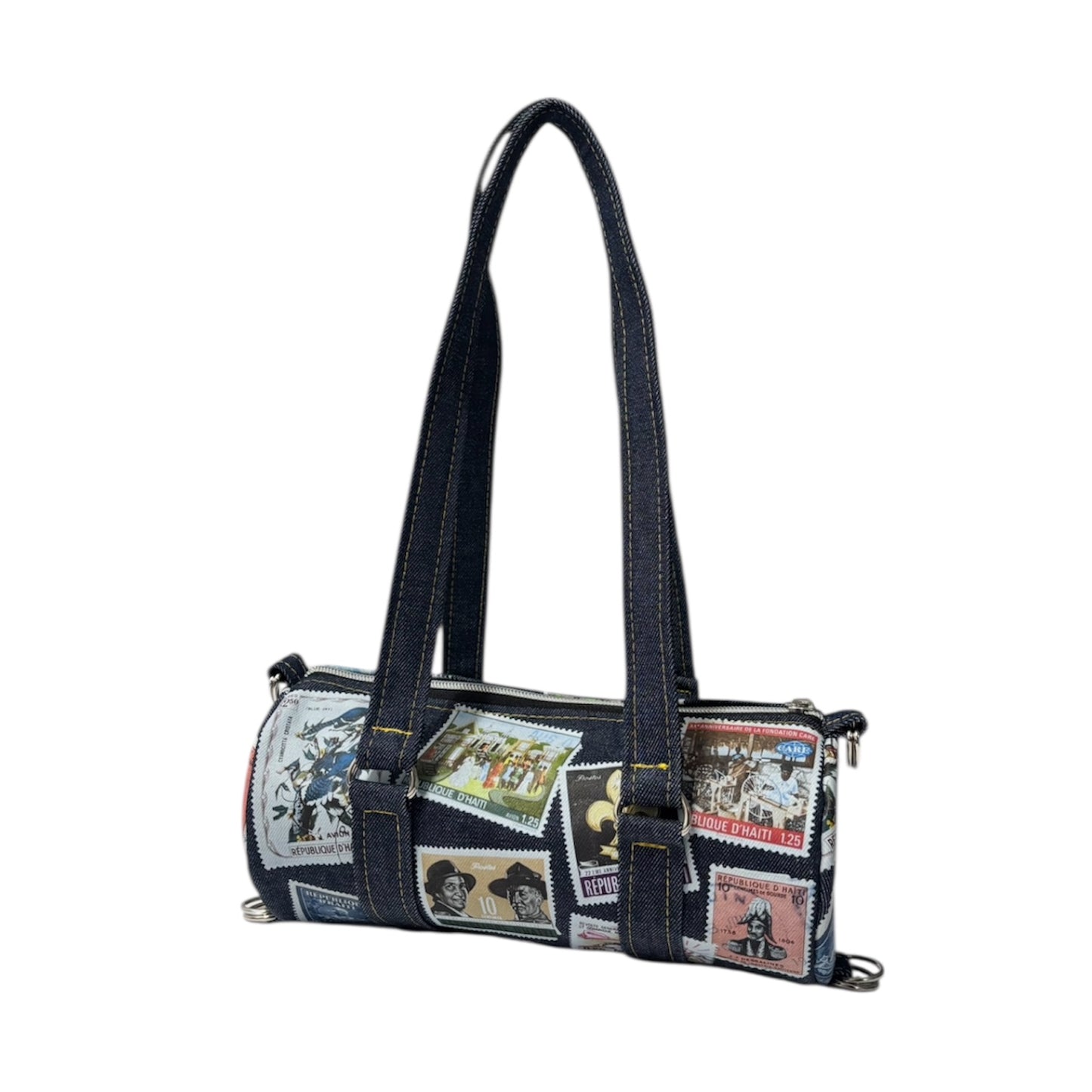 Custom Postage Mini Duffle [Denim | Other Countries]