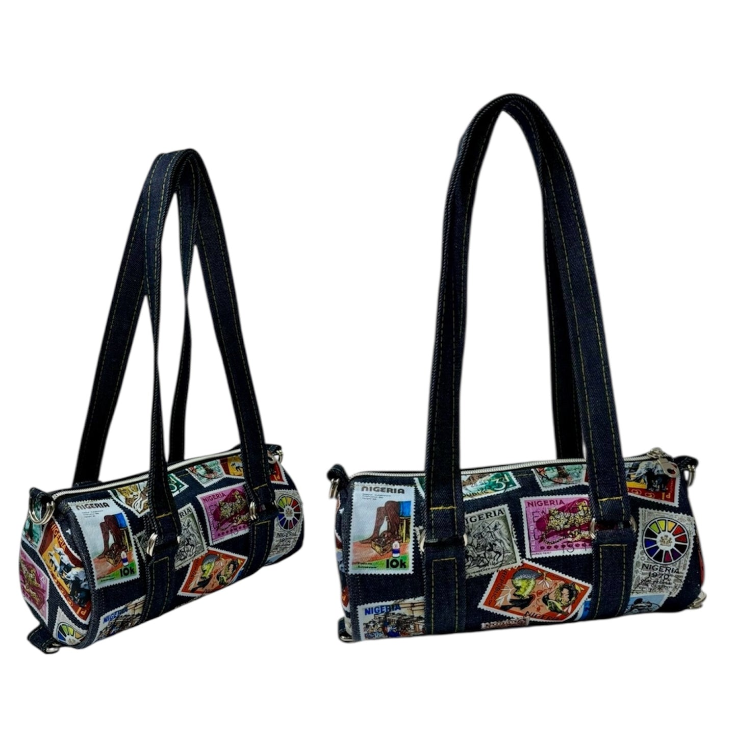 Custom Postage Mini Duffle [Denim | Other Countries]