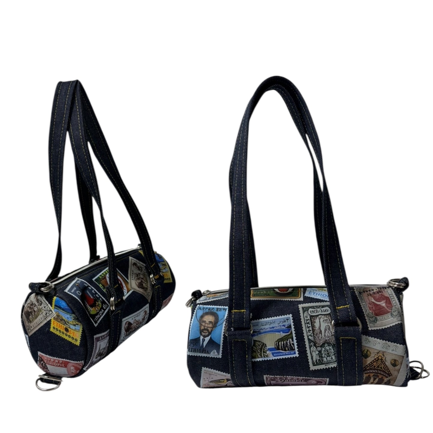 Custom Postage Mini Duffle [Denim | Other Countries]