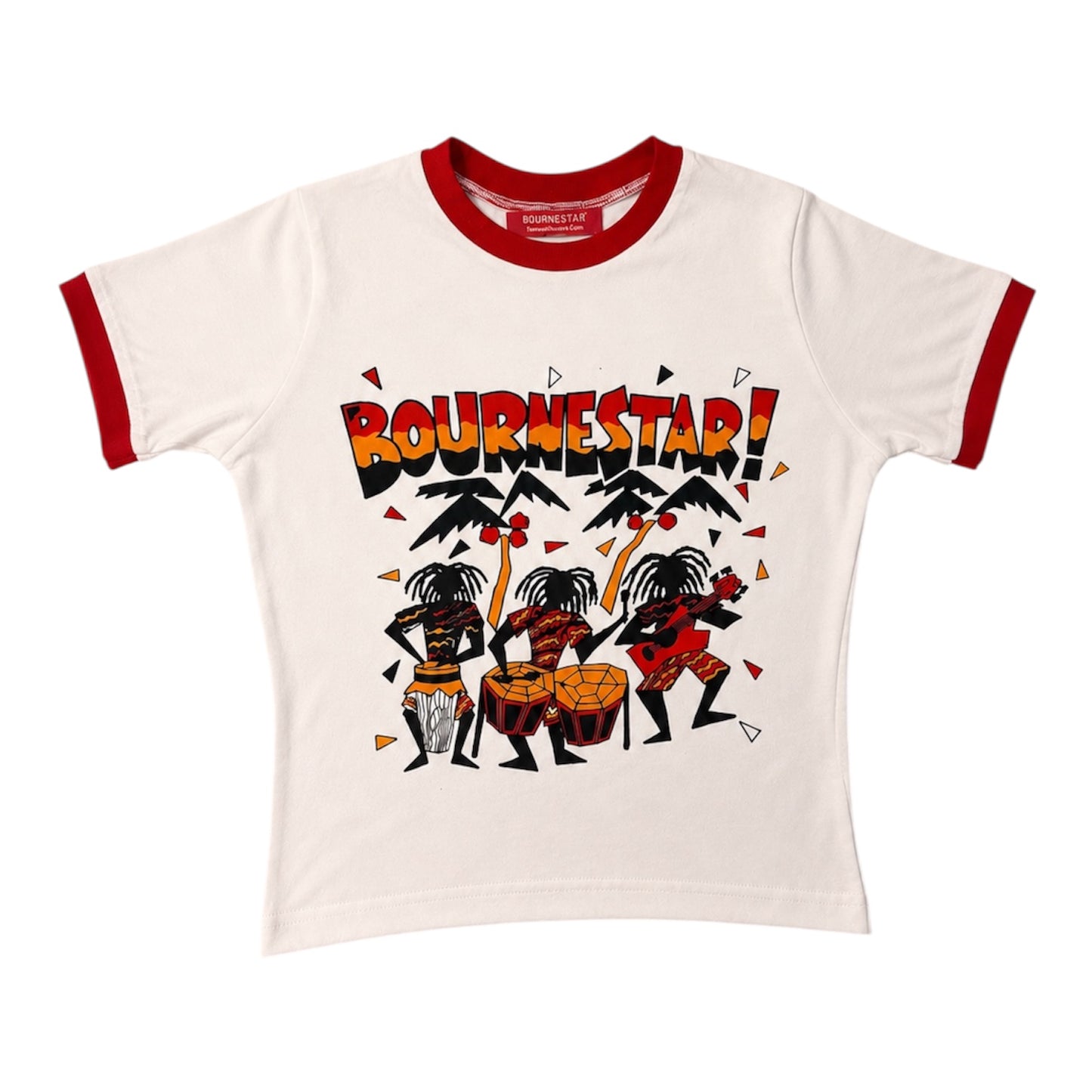 Rasta Ringer Baby Tee