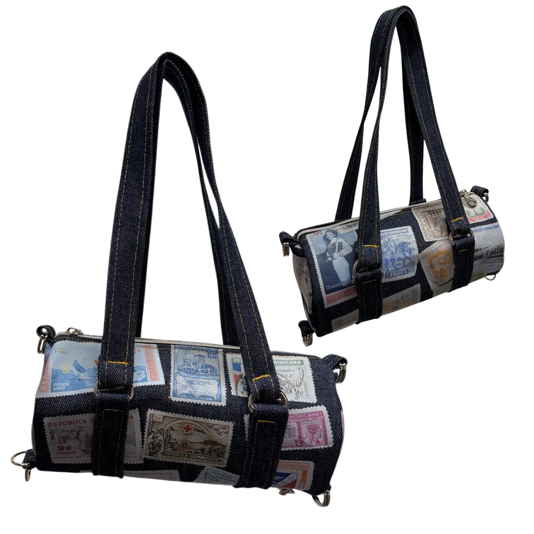 Custom Postage Mini Duffle [Denim | Other Countries]