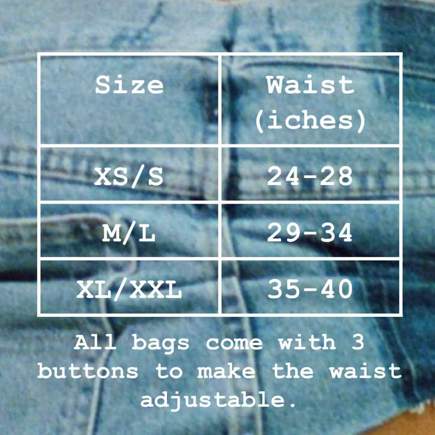 Denim Utility Waist Bag