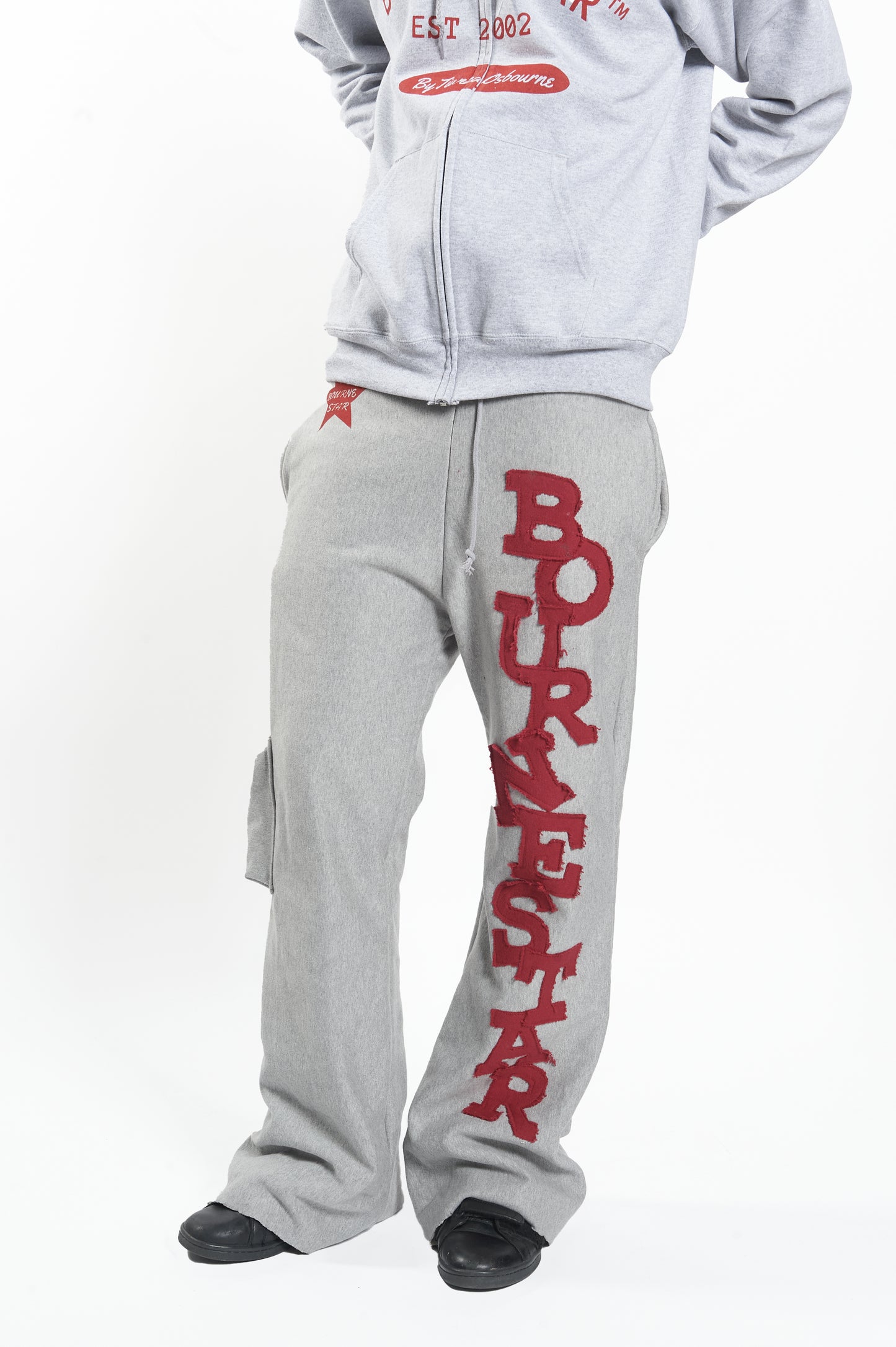 Bournestar™ Sweatpant [Gray/Red]